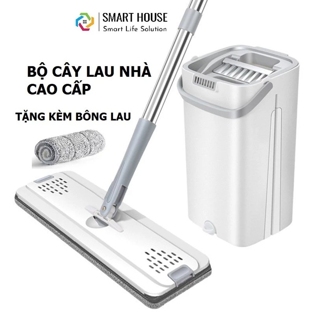 Cây Lau Nhà Tự Vắt Thông Minh