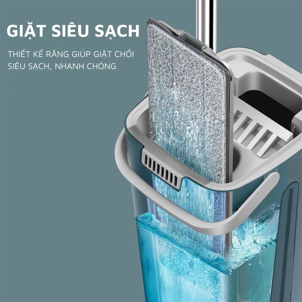 Cây Lau Nhà Tự Vắt Thông Minh