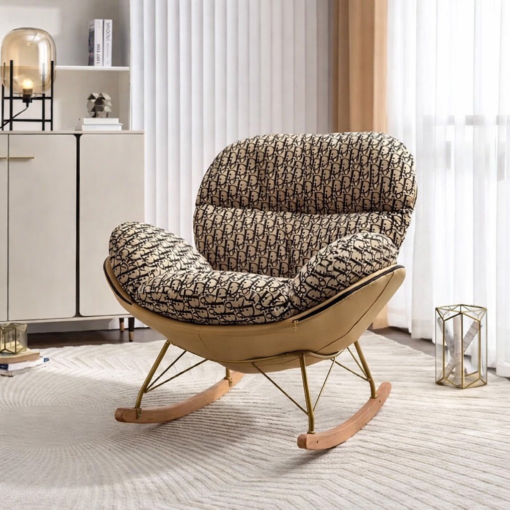 Ghế bập bênh thư giãn phòng khách