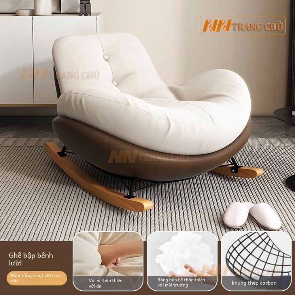 Ghế Bập Bênh Thư Giãn Hình Quả Trứng PENGUIN Ghế Bập Bênh Thư Giãn Hình Quả Trứng PENGUIN