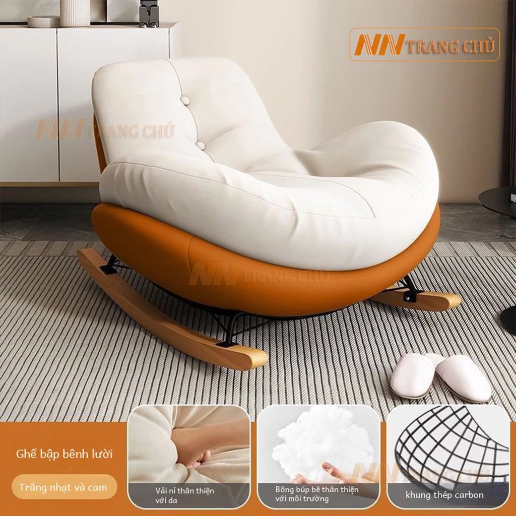 Ghế Bập Bênh Thư Giãn Hình Quả Trứng PENGUIN Ghế Bập Bênh Thư Giãn Hình Quả Trứng PENGUIN