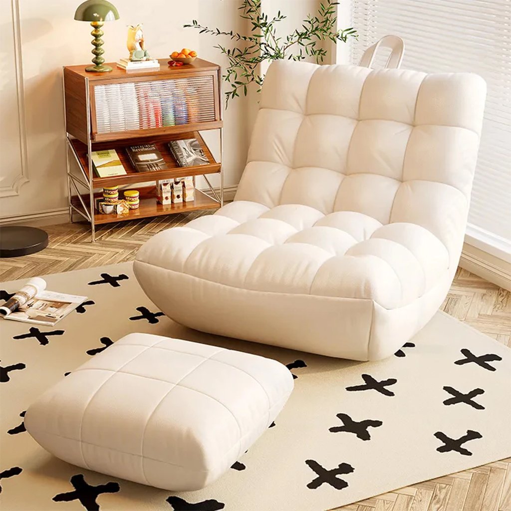 Ghế Lười Cho Phòng Ngủ Da Nhân Tạo Tatami