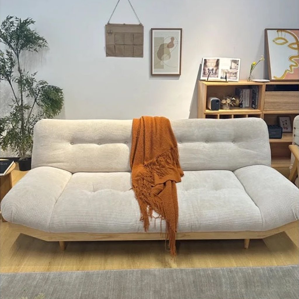 Ghế Sofa Giường Gấp Gọn Khung Gỗ
