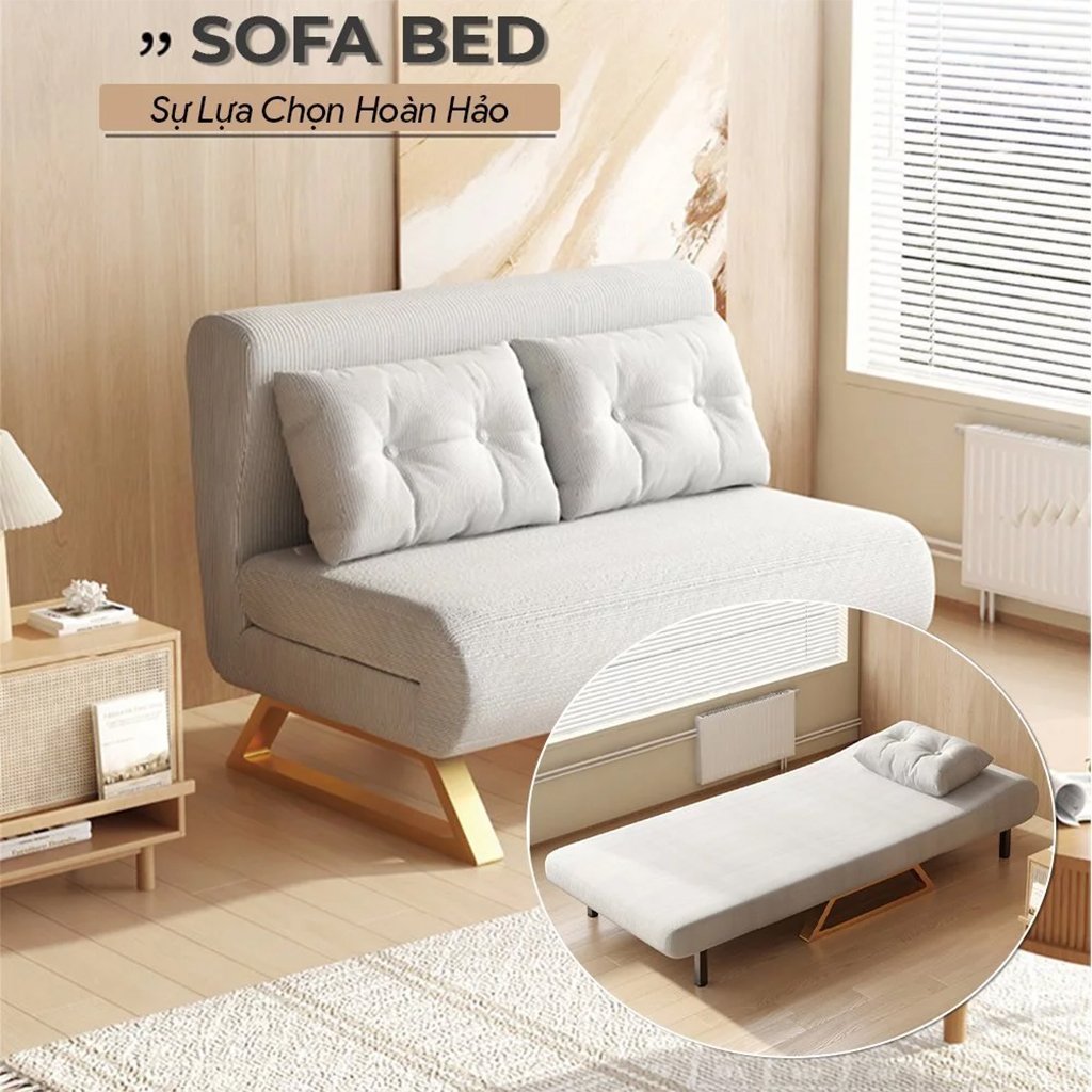 sofa giường thông minh khóa kéo