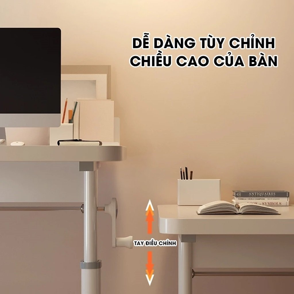 Bàn Làm Việc Bàn Học Nâng Hạ Chiều Cao Pehouse