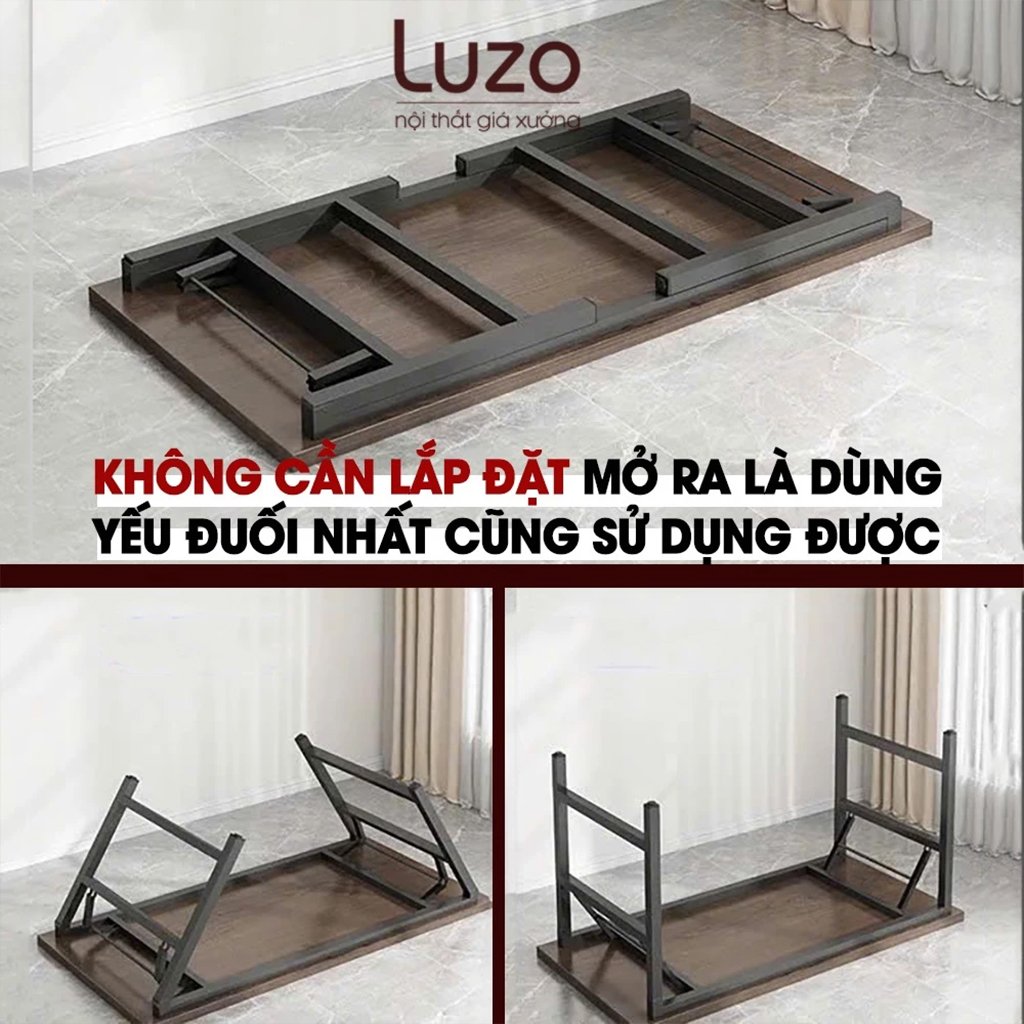 Bàn Làm Việc Gấp Gọn Thông Minh Luzo Home