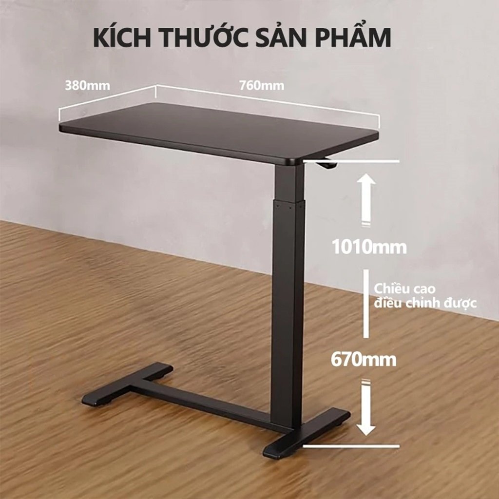 Bàn Phụ Sofa Nâng Hạ Chiều Cao Thông Minh