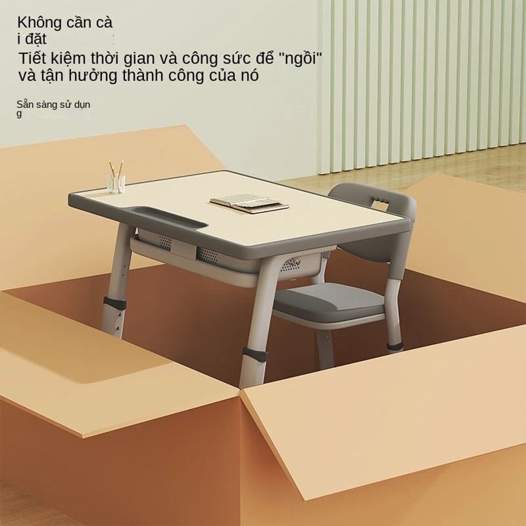 Bộ Bàn Ghế Trẻ Em Học Sinh Tiện Dụng Hub