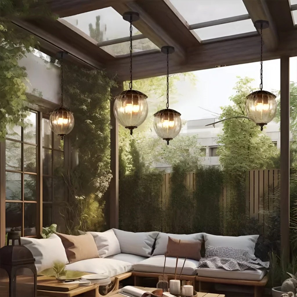 Đèn Chùm Thủy Tinh Trang Trí Sảnh Biệt Thự LGA154