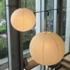 Đèn Giấy Tròn Thả Trần Cao Cấp Wabisabi Lamp