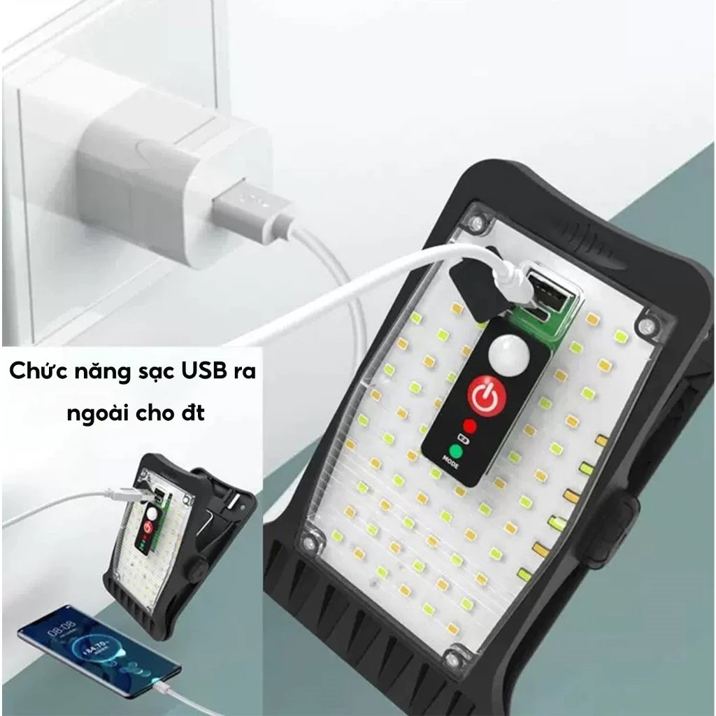 Đèn Kẹp Năng Lượng Mặt Trời Haige Solar