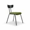 Ghế Ăn Ghế Cafe Nệm Vải Chân Sắt Nordic Chair