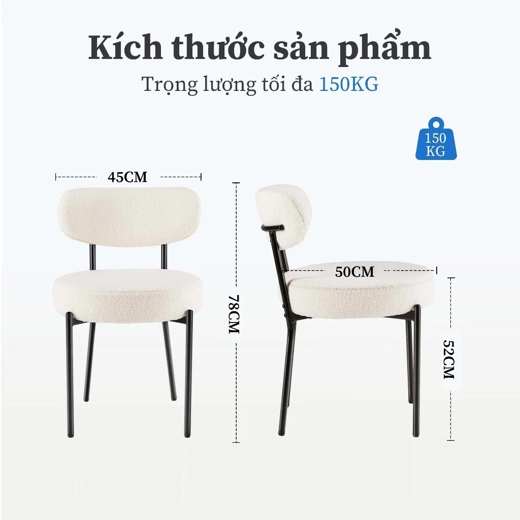 Ghế Ăn Phong Cách Nội Thất Bắc Âu