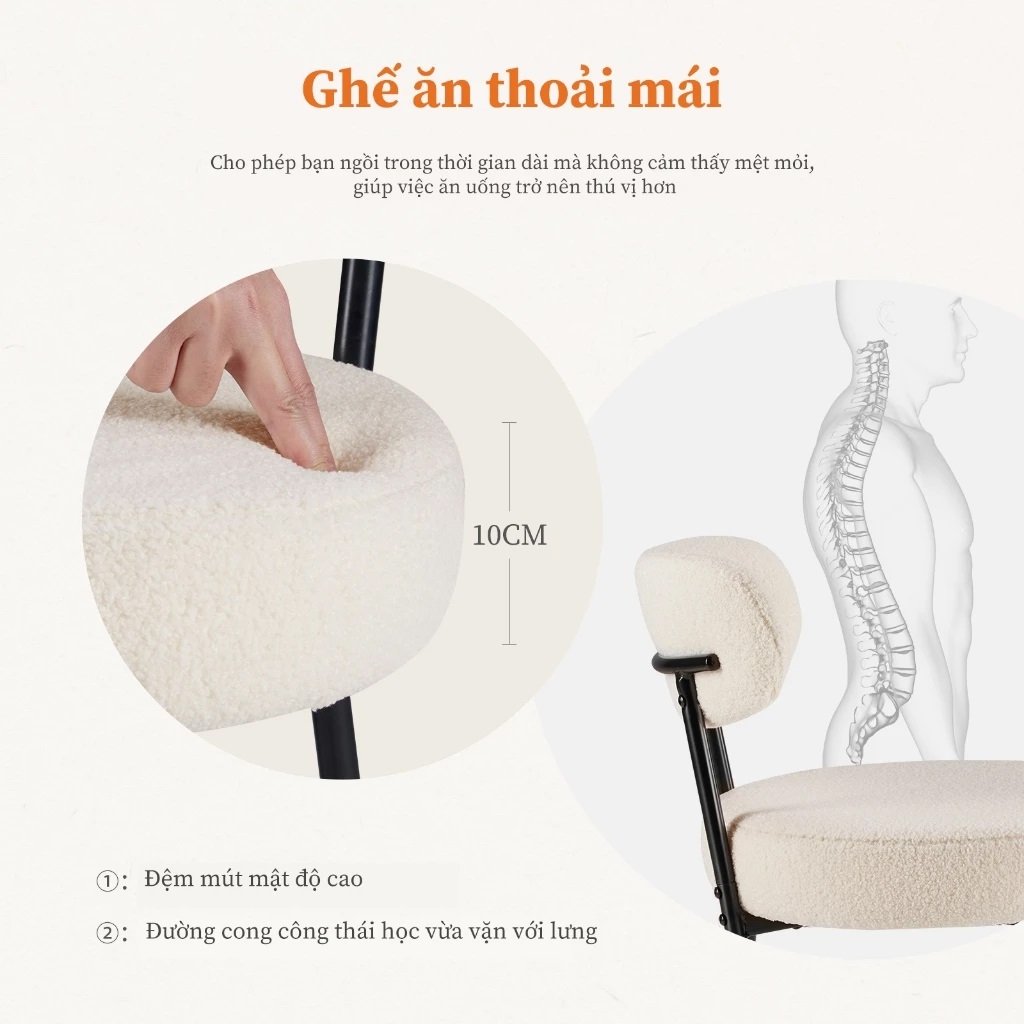 Ghế Ăn Phong Cách Nội Thất Bắc Âu