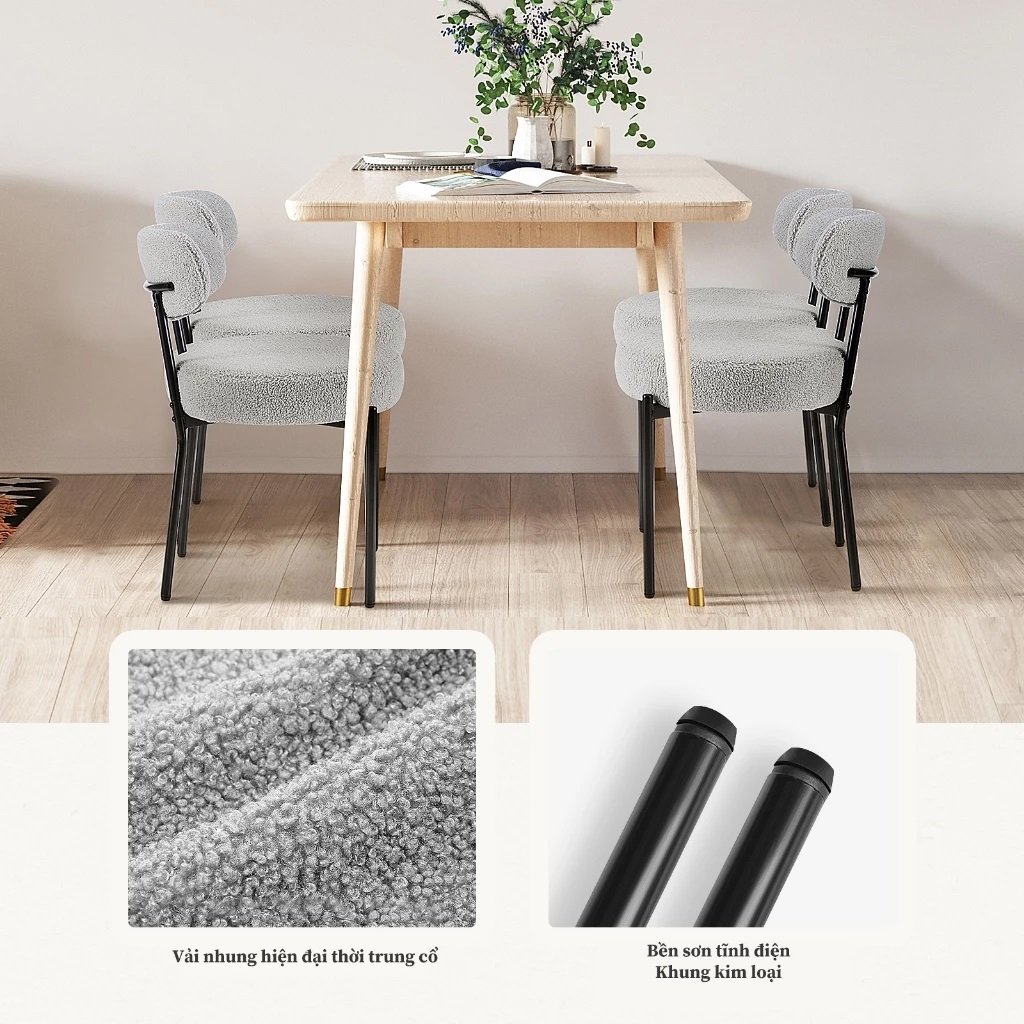 Ghế Ăn Phong Cách Nội Thất Bắc Âu