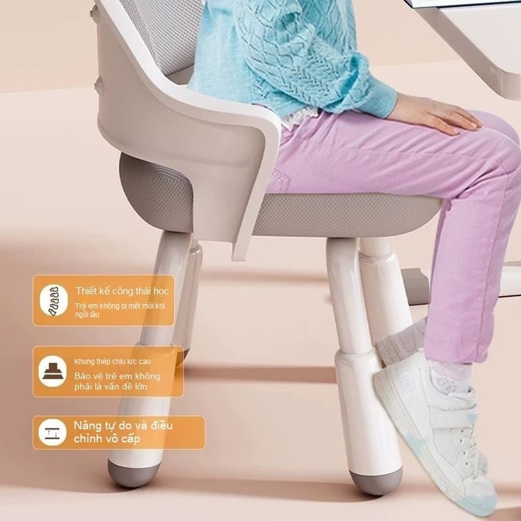 Ghế Bàn Học Học Sinh Có Tựa Lưng FN2603