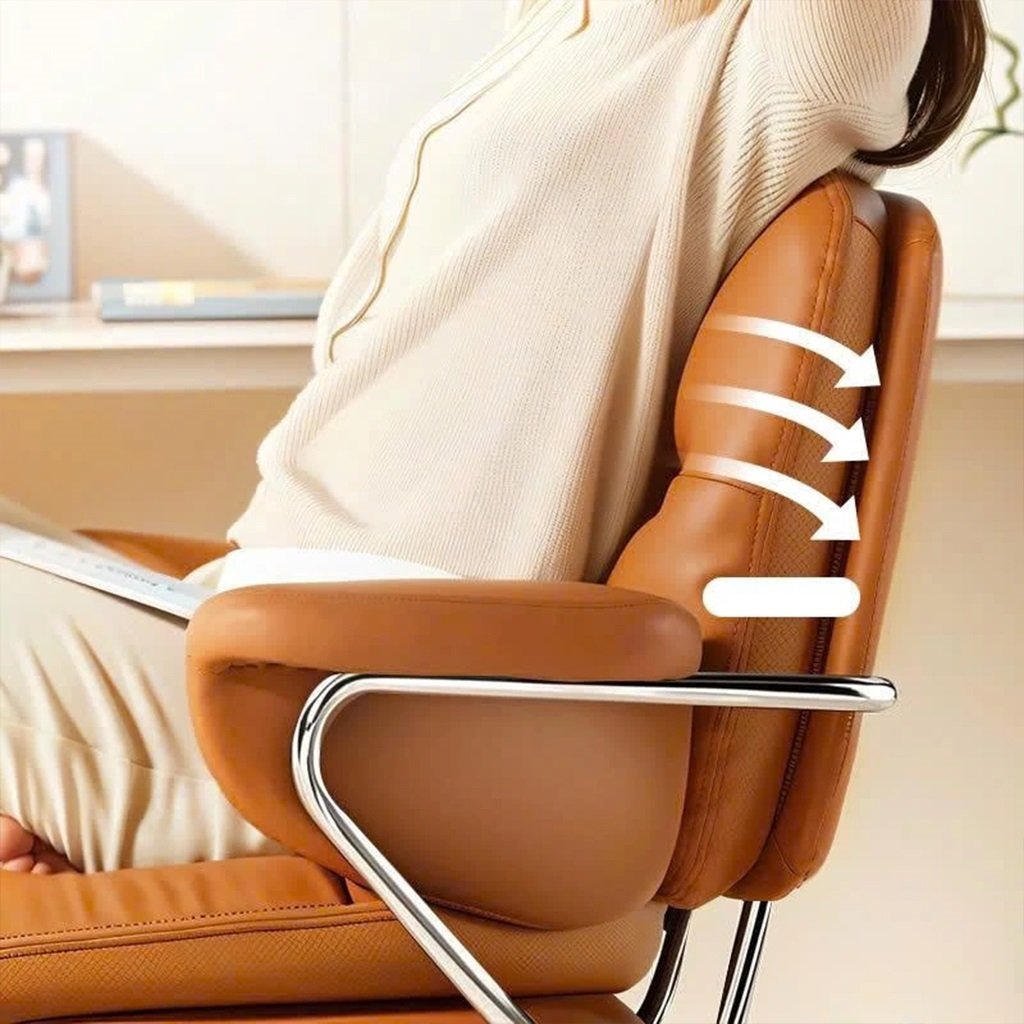 Ghế Bàn Làm Việc Nệm Da Sang Trọng FN3103