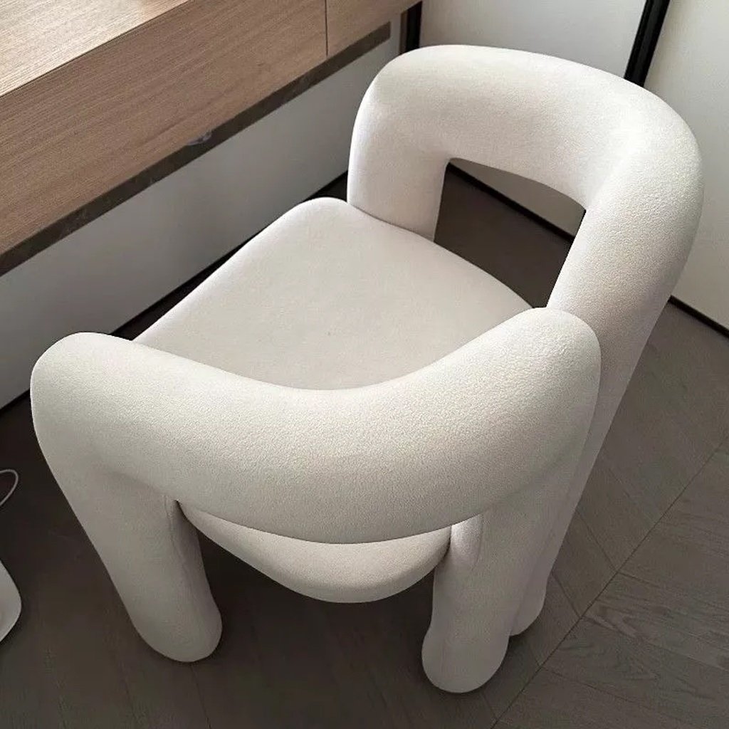 Ghế Bàn Trang Điểm Cao Cấp Teddy Fabric