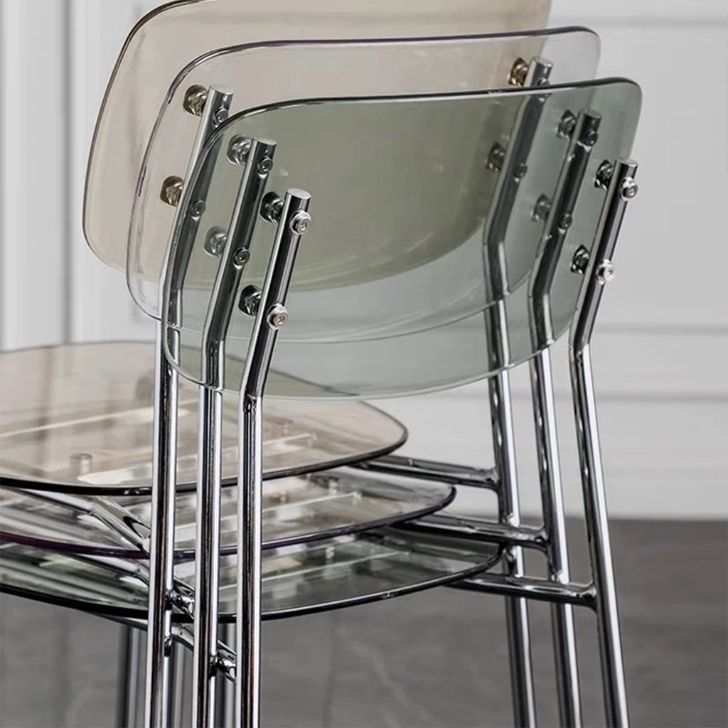Ghế Cafe Nhựa Trong Suốt Acrylic Chair