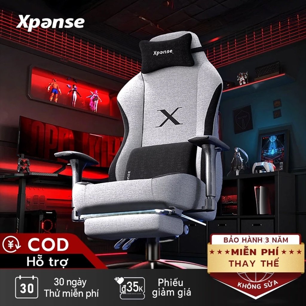 Ghế Chơi Game Xpanse 003 Cải Tiến Vải Nano-Tech