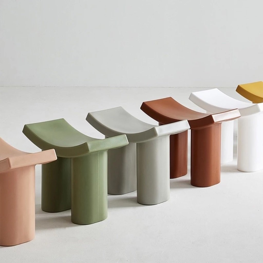 Ghế Đẩu Nhựa Đúc Chân Voi Nordic Chair Ghế Đẩu Nhựa Đúc Chân Voi Nordic Chair