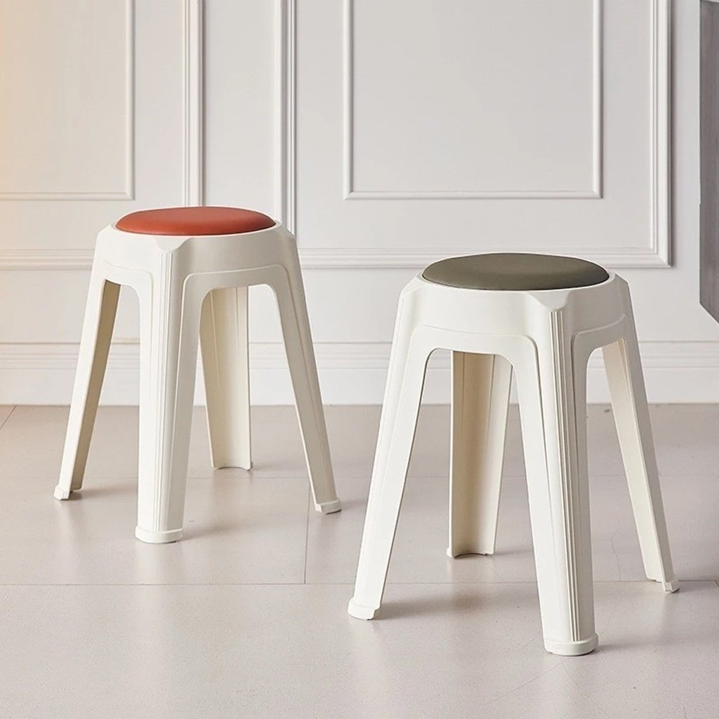 Ghế Đẩu Nhựa Xếp Chồng YiYi