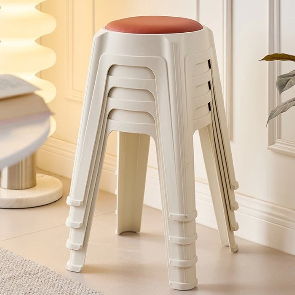 Ghế Đẩu Nhựa Xếp Chồng YiYi