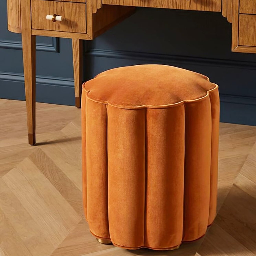 Ghế Đôn Bàn Trang Điểm Velvet Stool