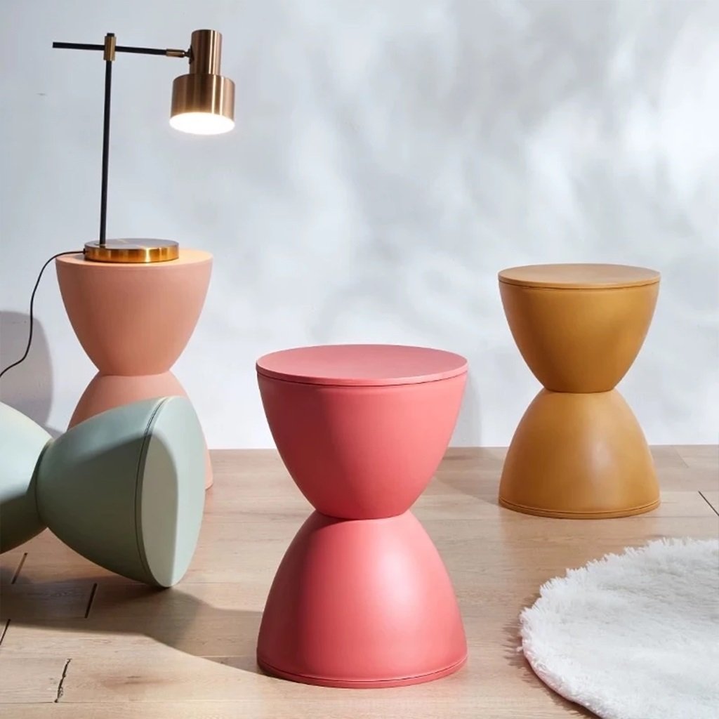 Ghế Đôn Nhựa Cao Cấp Horn Chair