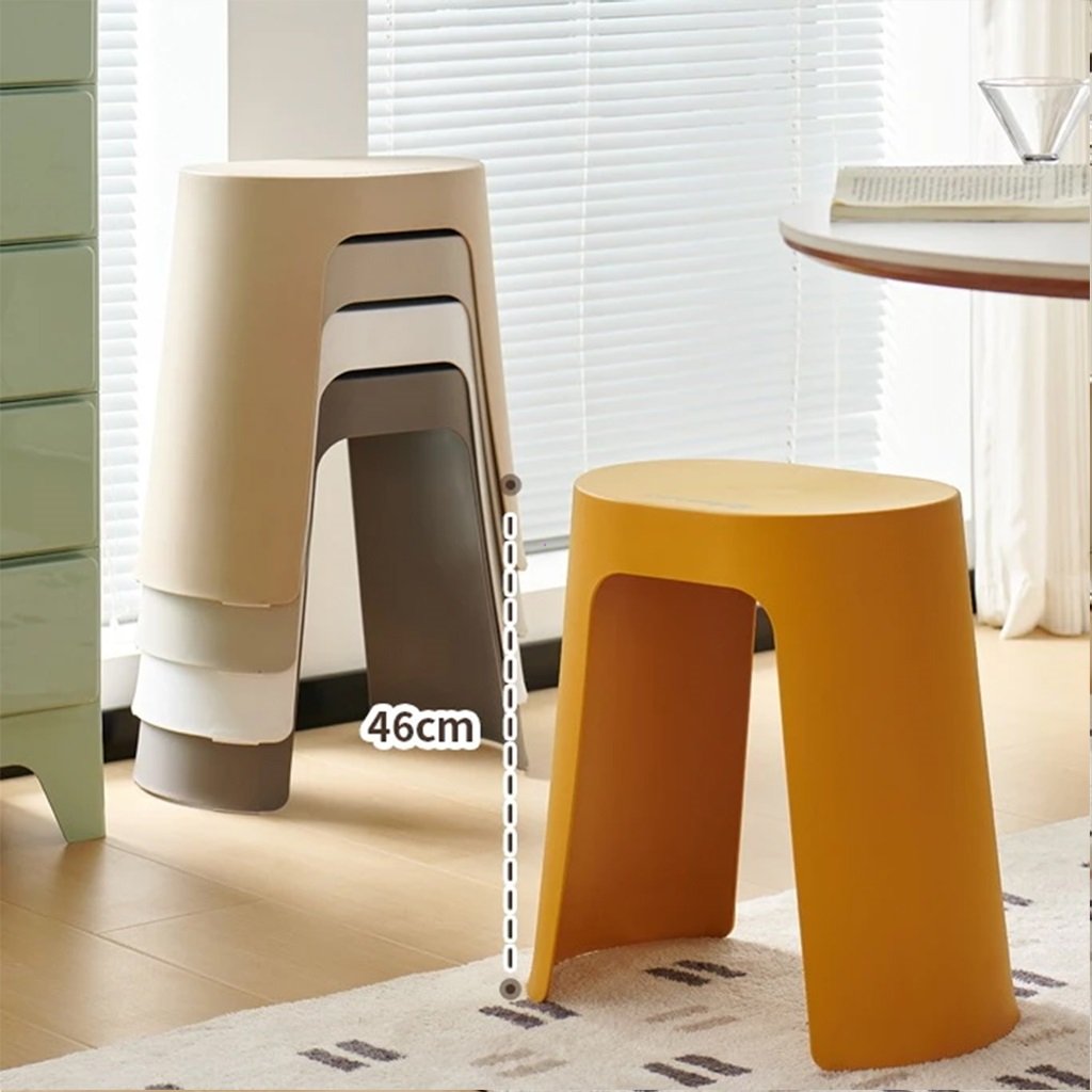 Ghế Đôn Nhựa Đúc Xếp Chồng FN2703