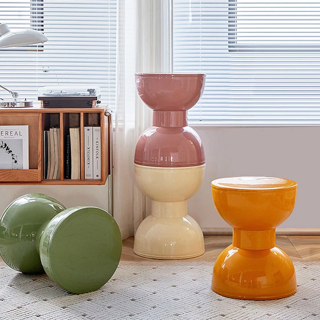 Ghế Đôn Nhựa Phong Cách Bắc Âu Goodstool