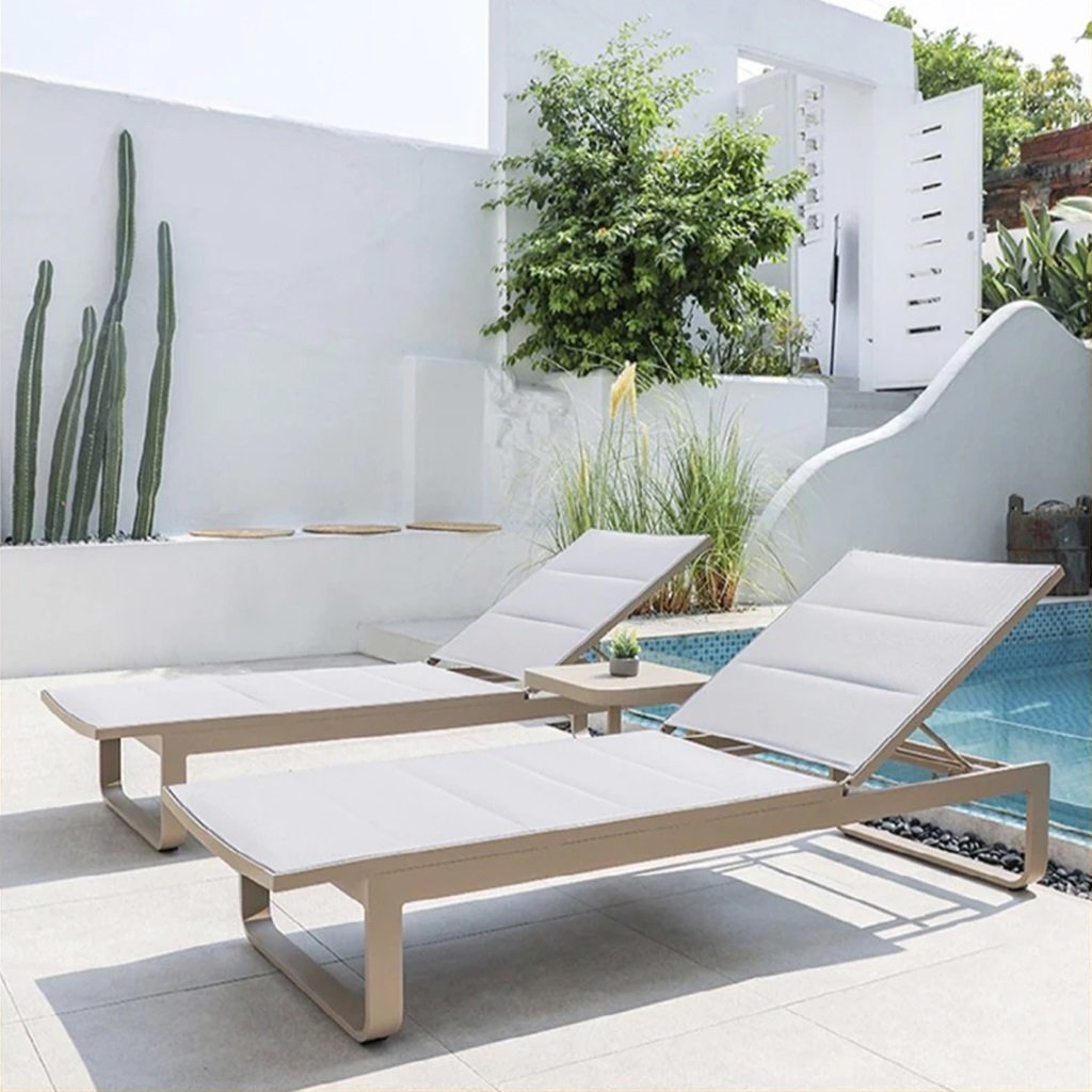 Ghế Hồ Bơi Hợp Kim Nhôm Cao Cấp Dream Home