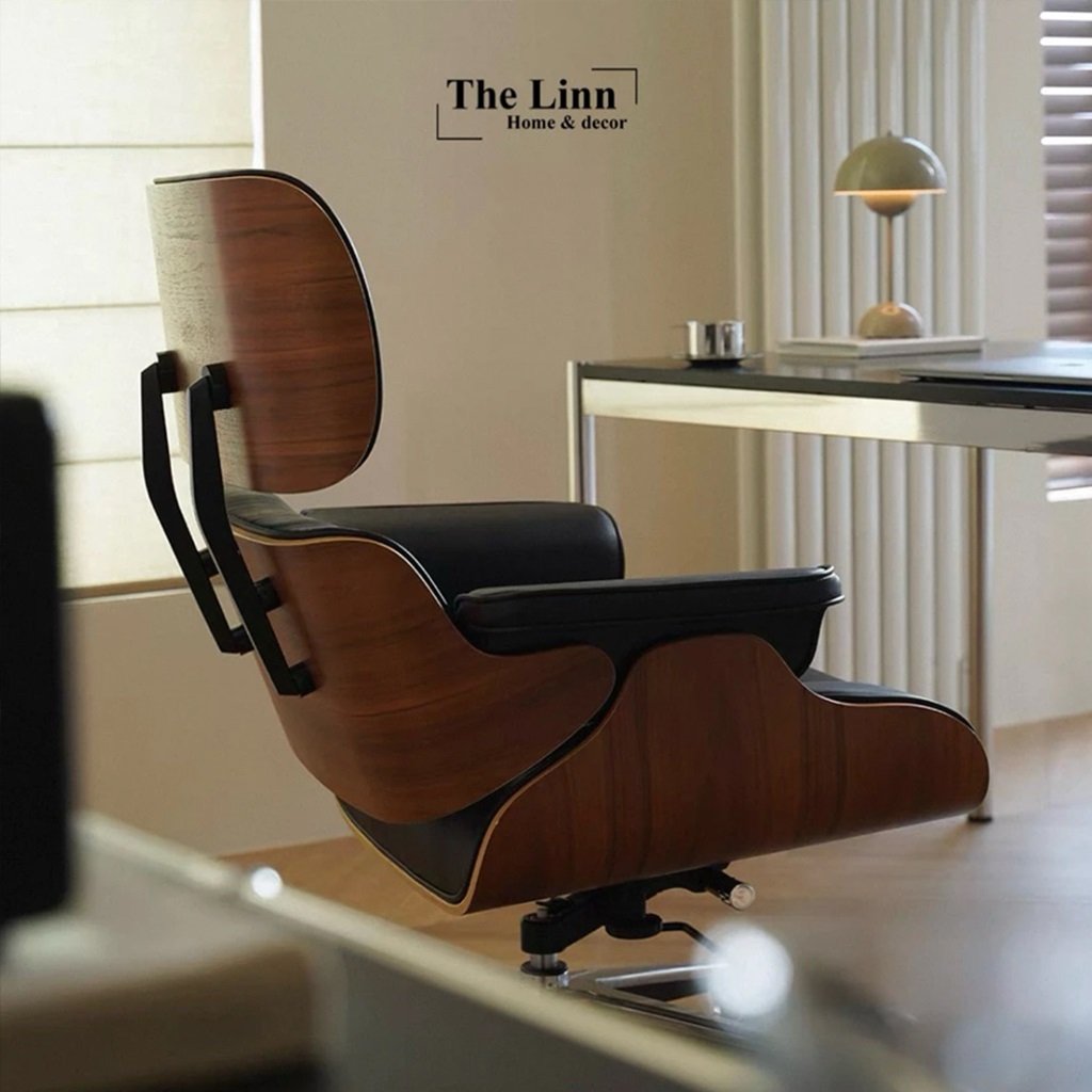 Ghế Làm Việc Nệm Da Cao Cấp Eames Chair Ghế Làm Việc Nệm Da Cao Cấp Eames Chair