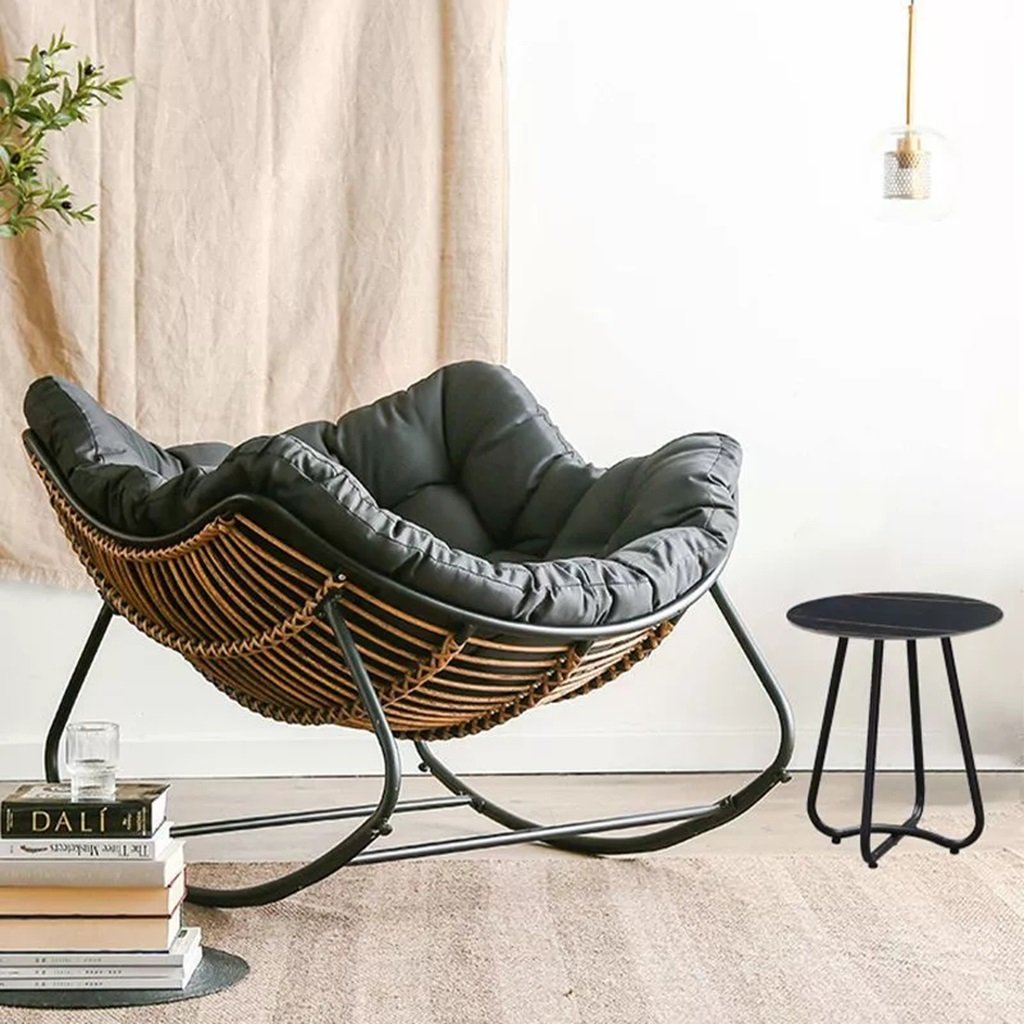 Ghế Lười Thư Giãn Bập Bênh Papasan