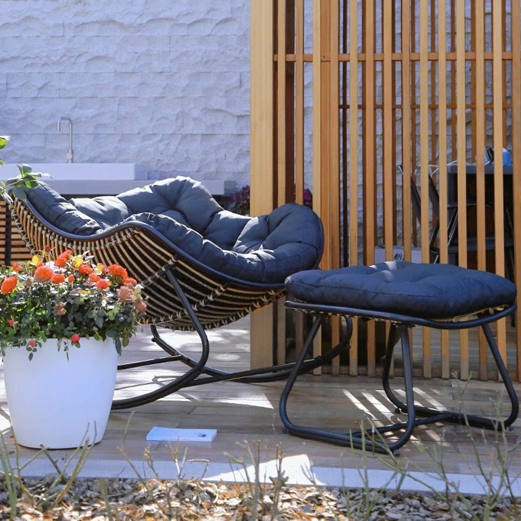 Ghế Lười Thư Giãn Bập Bênh Papasan Ghế Lười Thư Giãn Bập Bênh Papasan