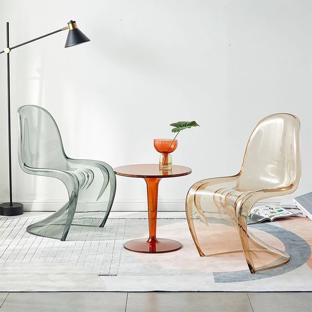 Ghế Nhựa Trong Suốt Panton Chair