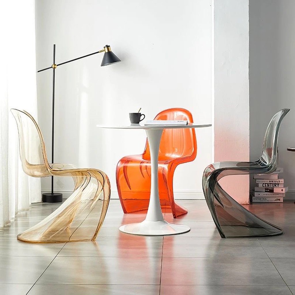 Ghế Nhựa Trong Suốt Panton Chair