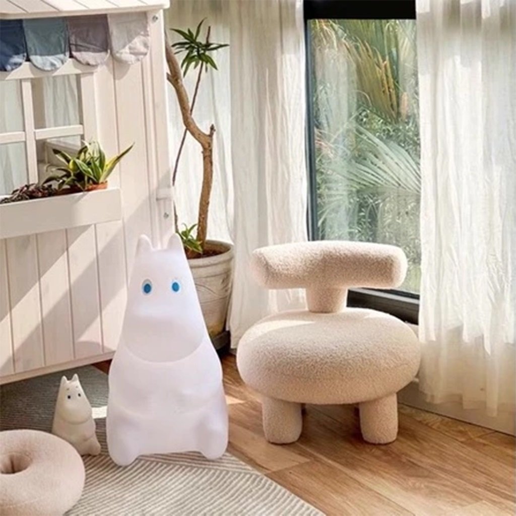 Ghế Noom Lông Cừa Sofa Đơn Phong Cách Bắc Âu