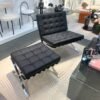 Ghế Phòng Khách Nệm Da Cao Cấp Barcelona Chair