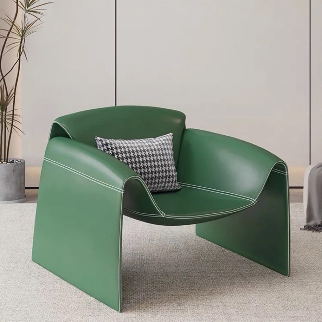 Ghế Phòng Khách Nệm Da Cao Cấp Nime Chair