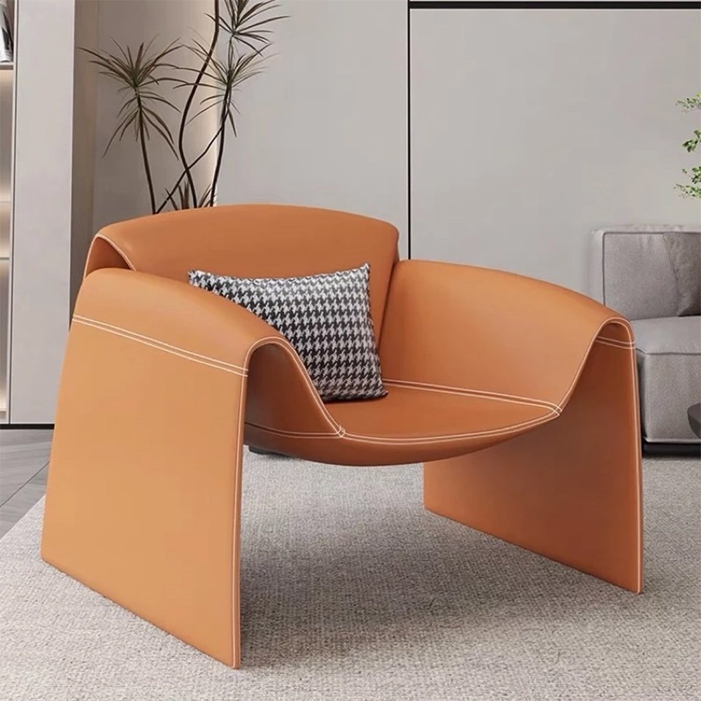Ghế Phòng Khách Nệm Da Cao Cấp Nime Chair