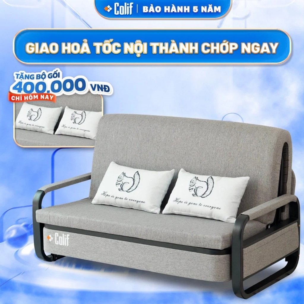 Ghế Sofa Giường Đa Năng COLIF Smart Bs