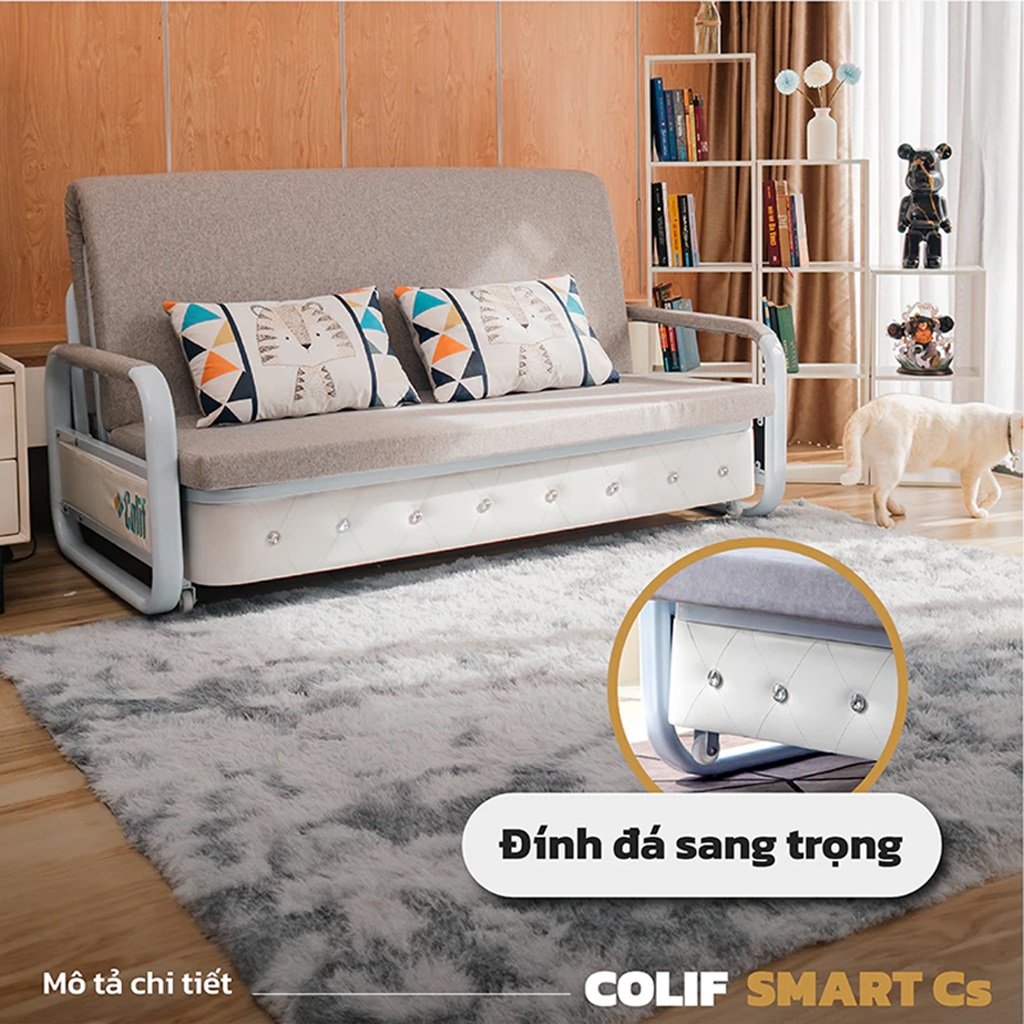 Ghế Sofa Giường Gấp Gọn Thông Minh COLIF CS