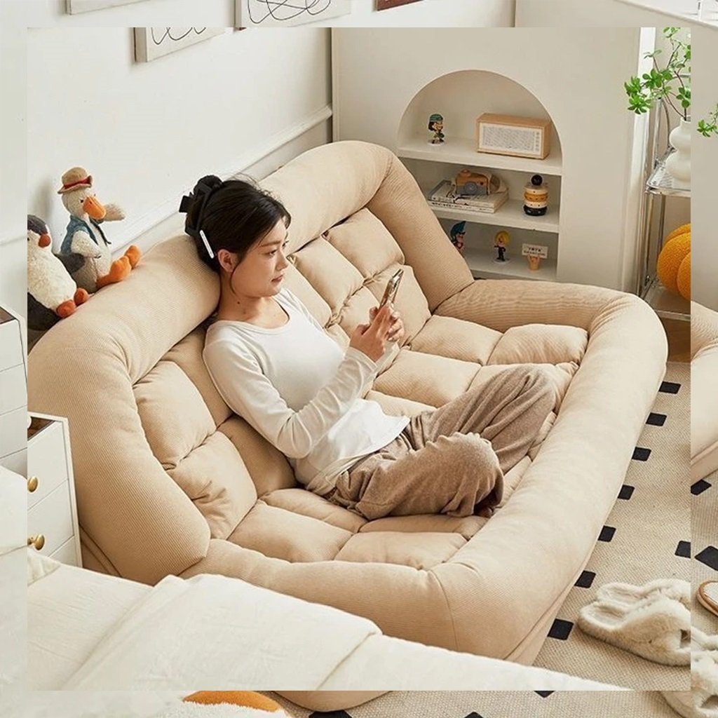 Ghế Sofa Lười Gấp Đôi Khổng Lồ Tongying