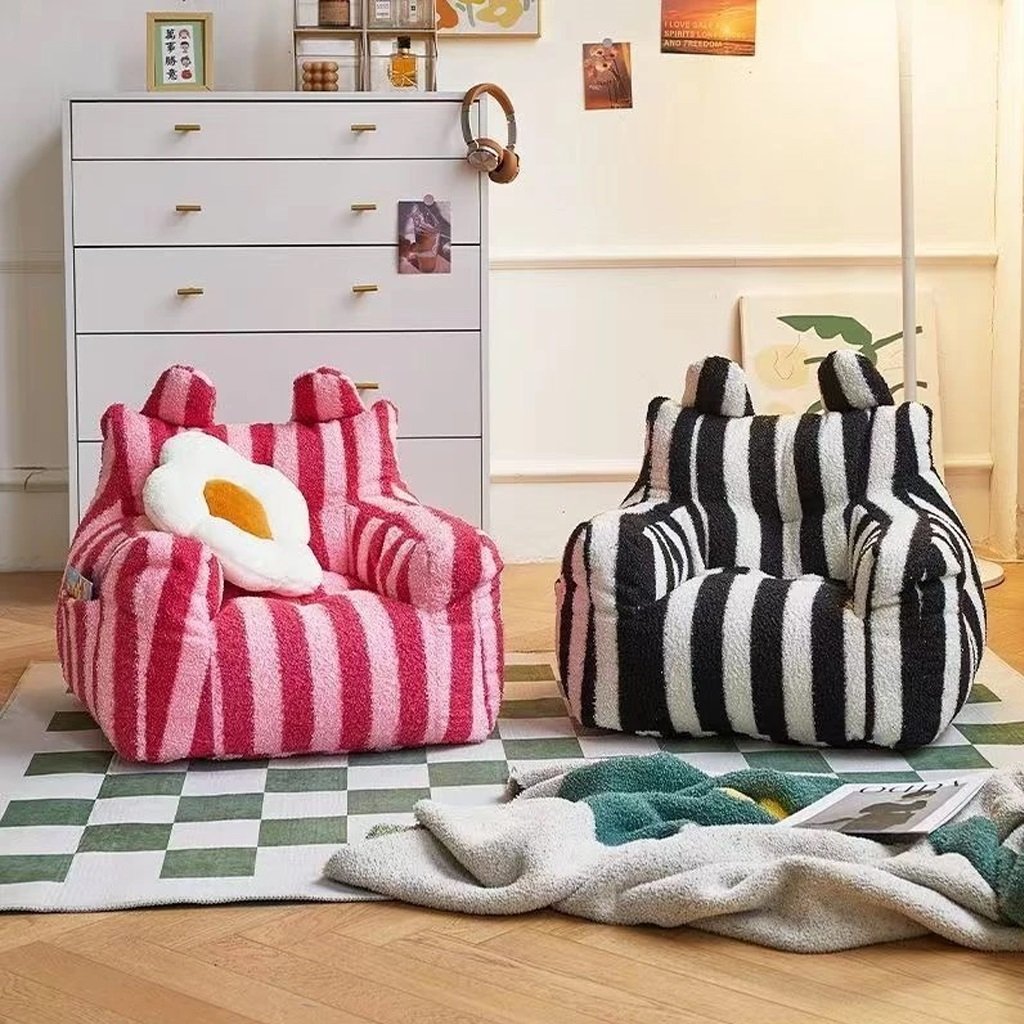 Ghế Sofa Lười Mini Hạt Xốp Cho Bé