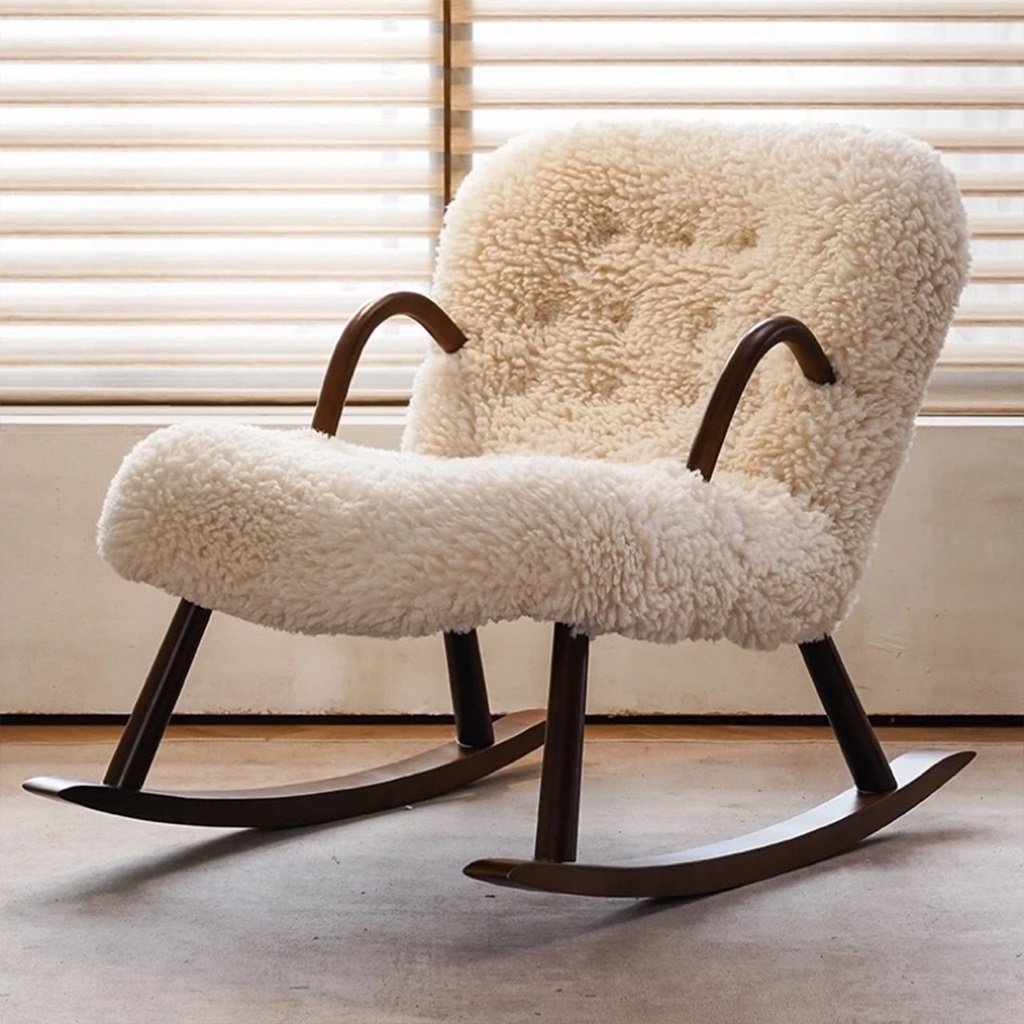 Ghế Thư Giãn Lông Cừu Cao Cấp Sheep Chair Sang Trọng