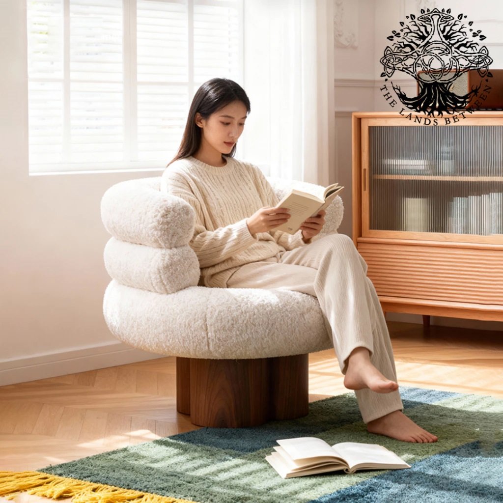 Ghế Thư Giãn Phòng Khách Phong Cách Wabisabi