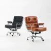 Ghế Văn Phòng Nệm Da Cao Cấp Eames Chair