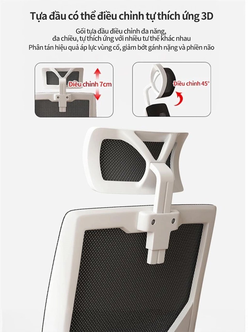 Ghế Xoay Văn Phòng Công Thái Học Giá Rẻ