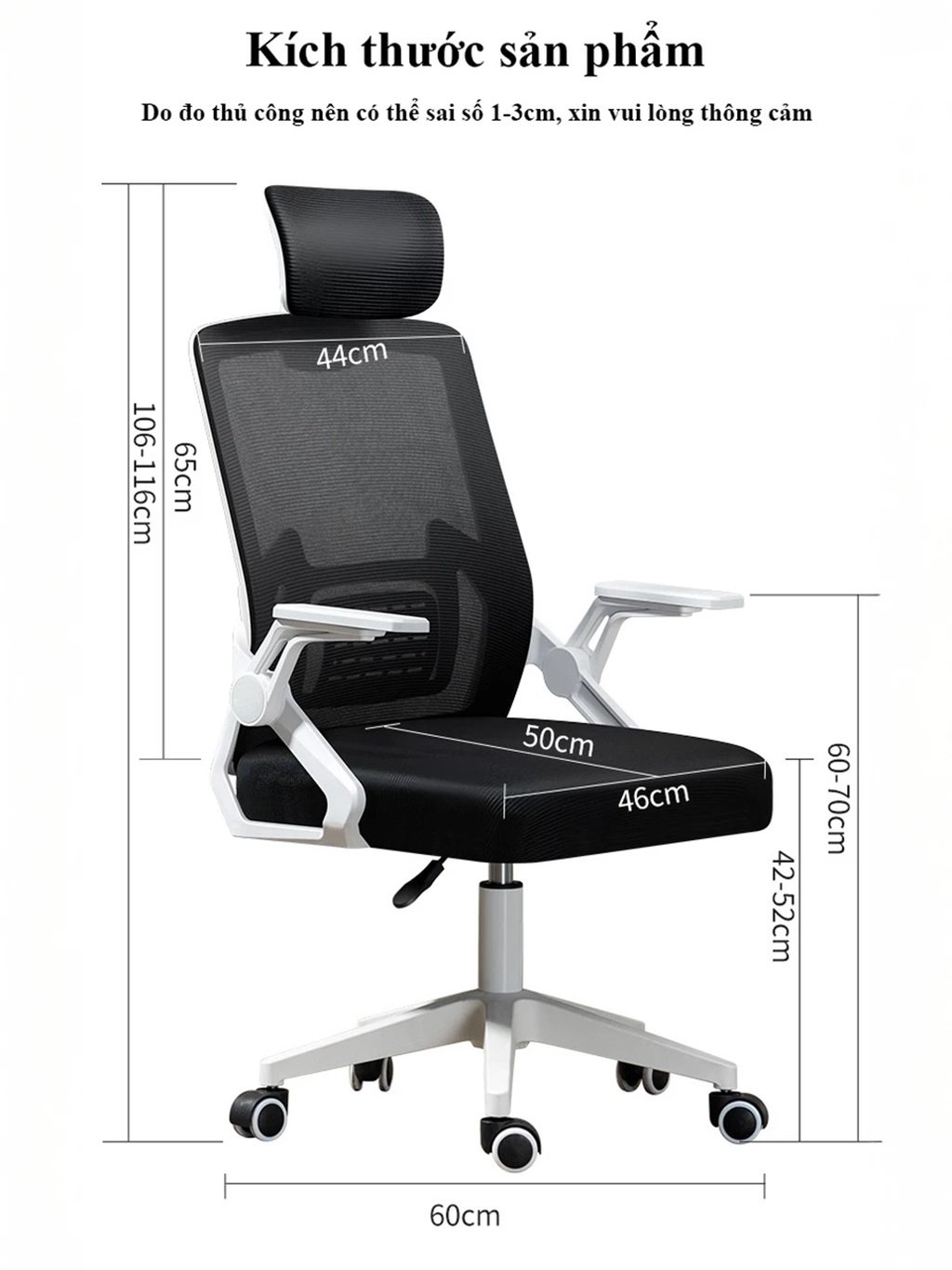 Ghế Xoay Văn Phòng Công Thái Học Giá Rẻ